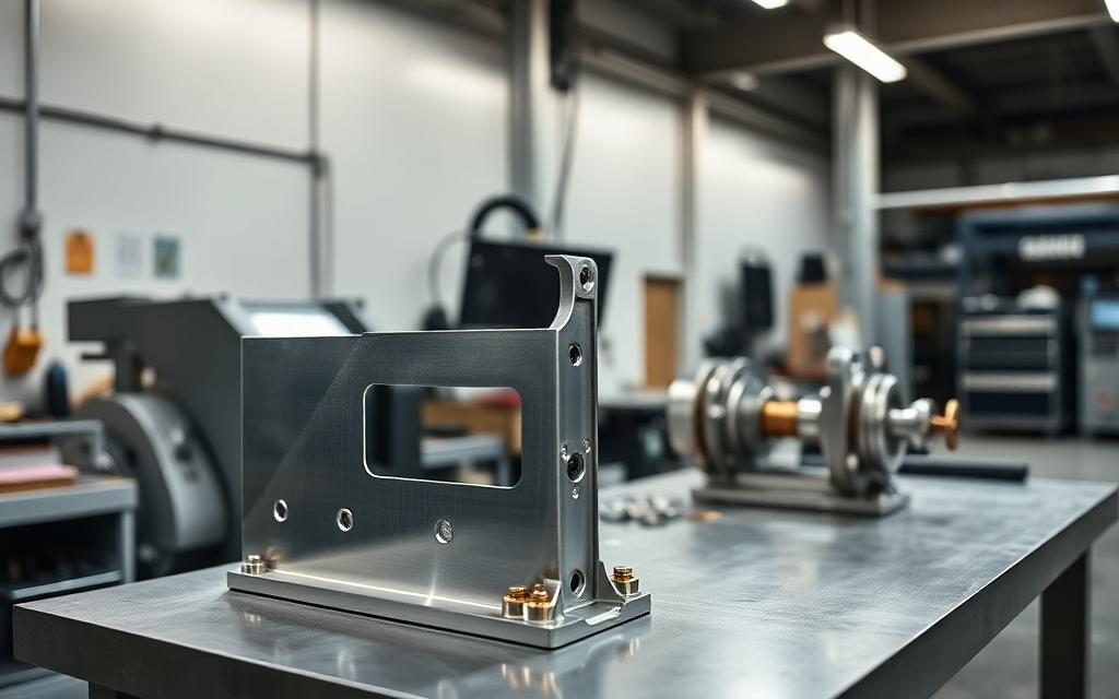 Präzisionsgefertigte Metallbauteile in einer zertifizierten Fertigung
